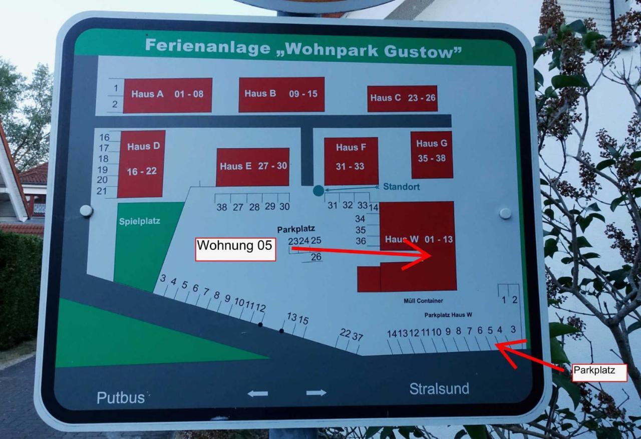 Ferienwohnung Mit Terrasse Gustow  Buitenkant foto